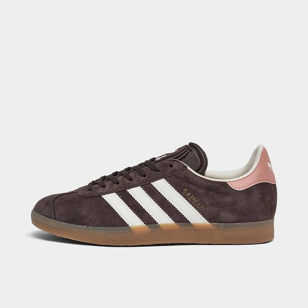 ADIDAS Women's Original Gazelle Shadow Brown/Cream White/Gum, size 7, NWOT